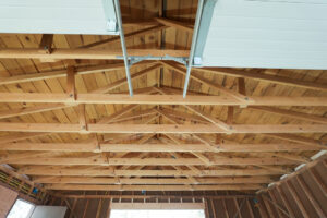 Alaska Mobile Sandblasting Ceiling Project After Blasting
