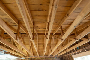 Alaska Mobile Sandblasting Ceiling Project After Blasting