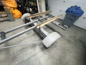 Alaska Mobile Sandblasting John Boat Project After Blasting