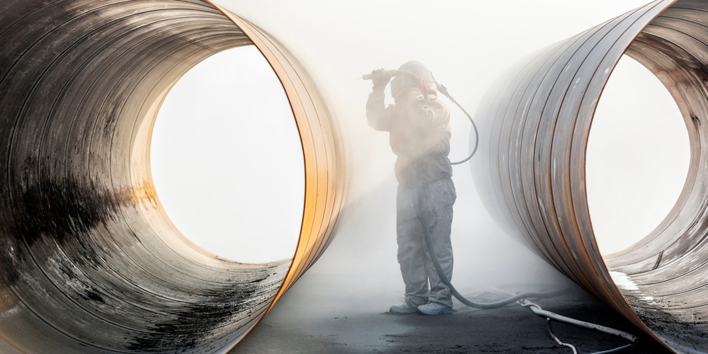 Government Contract Sandblasting Alaska